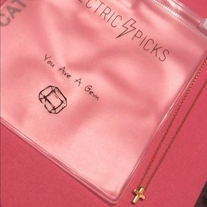 Electric Picks Cross necklace - Laura Beverlin collection - new